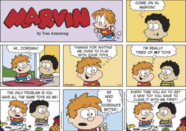 Marvin by Tom Armstrong for Sun, 27 Jul 2025