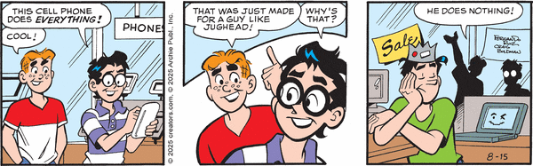 Archie by Fernando Ruiz & Craig Boldman for Fri, 15 Aug 2025