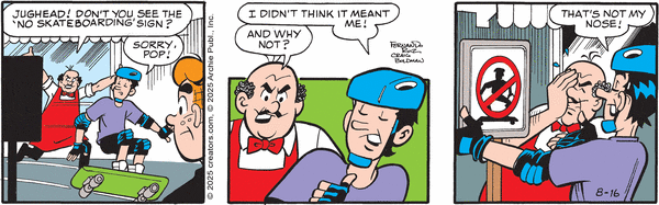 Archie by Fernando Ruiz & Craig Boldman for Sat, 16 Aug 2025