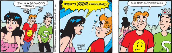 Archie by Fernando Ruiz & Craig Boldman for Mon, 18 Aug 2025