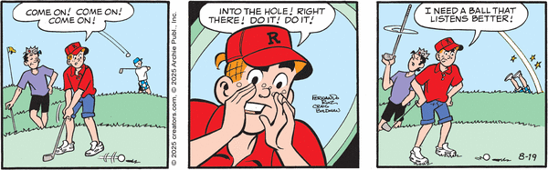 Archie by Fernando Ruiz & Craig Boldman for Tue, 19 Aug 2025